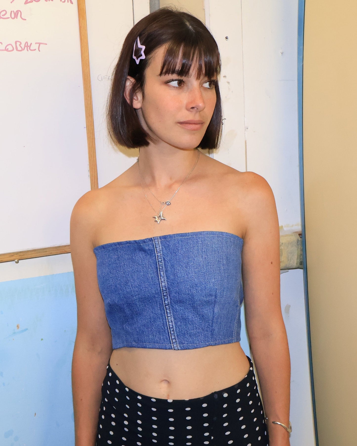 Bustier jeans | Multi-goût