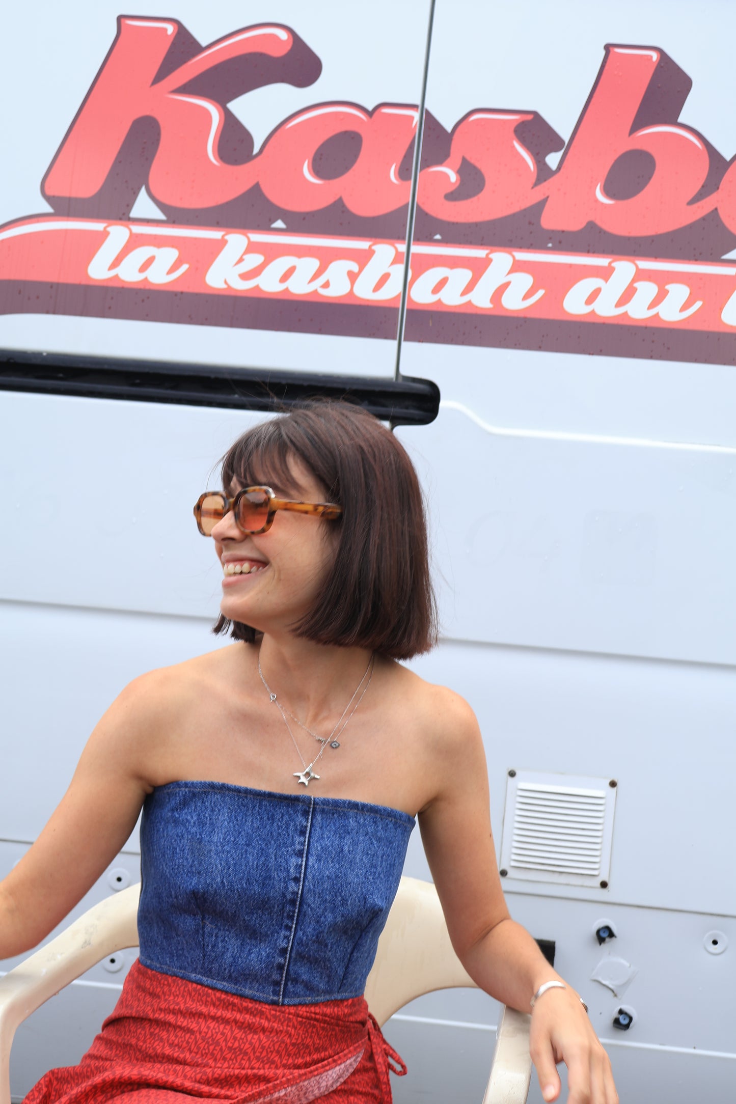 Bustier jeans | Multi-goût
